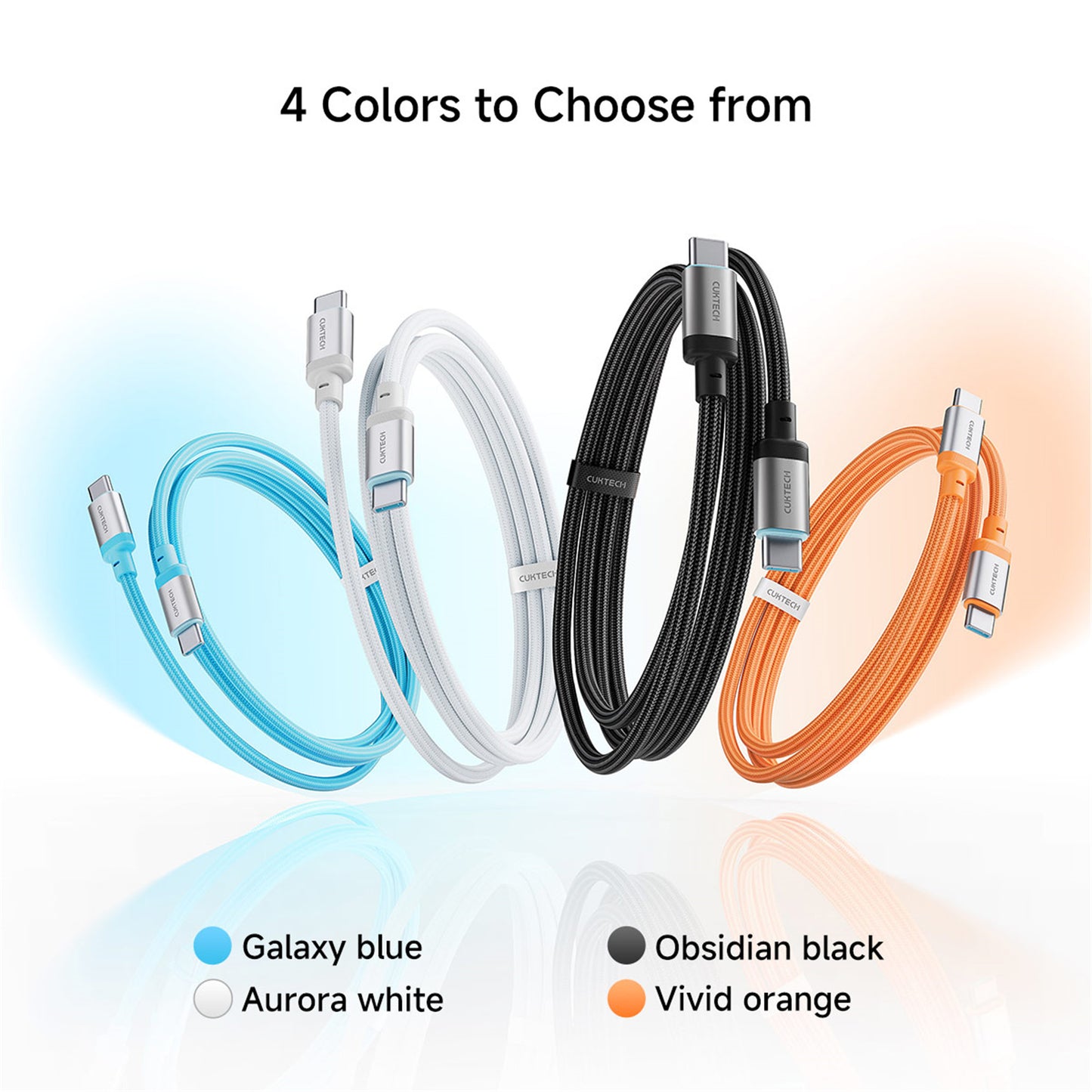 Cable Tipo C - 6A - 240W - CUKTECH - Súper Cárga Rápida - 1.5 metros