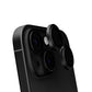 iPhone 15 / 15 Plus - Protector de Cámaras Premium - Anti Reflejo - Alta Transparencia - Negro