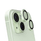 iPhone 15 / 15 Plus - Protector de Cámaras Premium - Vidrio Anti reflejo- Alta Transparencia - Verde Claro