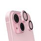 iPhone 15 / 15 Plus - Protector de Cámaras Premium - Vidrio Anti Reflejos - Alta Transparencia - Rosa Claro