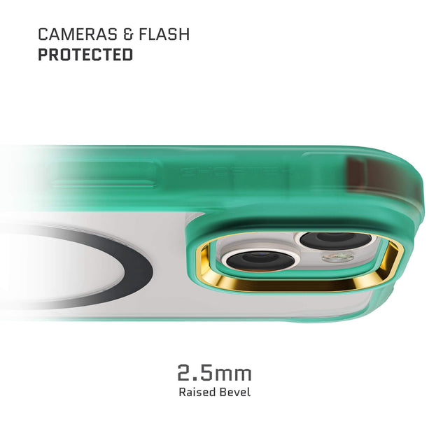iPhone 15 | iPhone 14 | iPhone 13 - Covert7 - MagSafe - Edición Especial - Ghostek - Teal