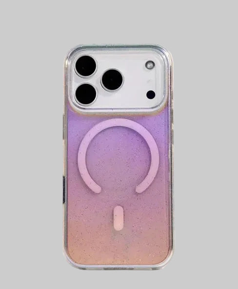 iPhone 17 Pro Max - Funda Arcoiris - MagSafe - Glitter