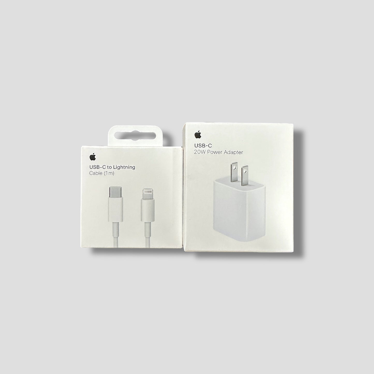 Pack Apple Original - Adaptador 20W + Cable Tipo C a Lightning - Apple