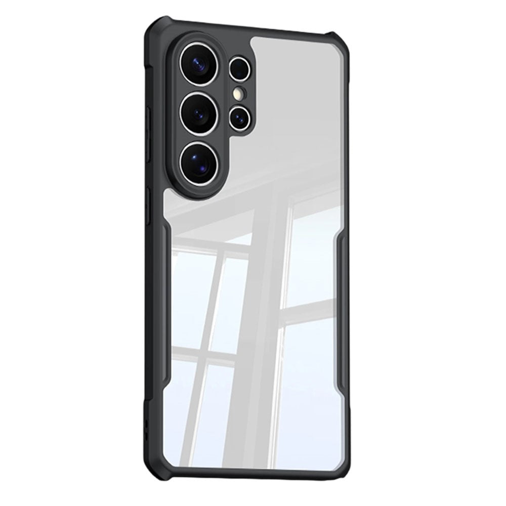 Samsung S26 Ultra - Funda Antishock con AirBag - Transparente / Negro - Xundd