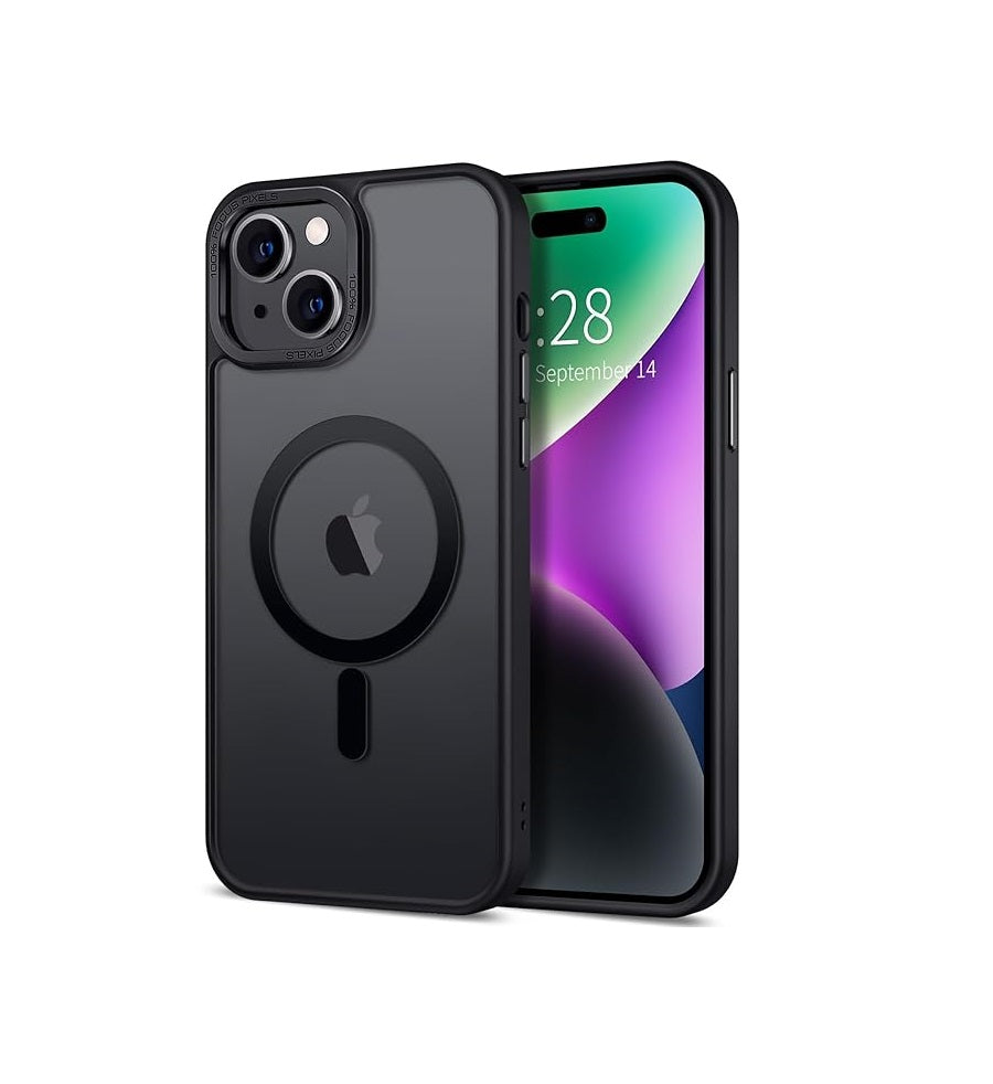 iPhone 14 - Case Luxury Mate - Magsafe - Black