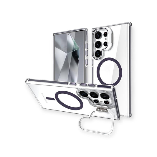 Samsung S23 Ultra - Stand Cámara MagSafe - Clear Purple