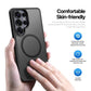 Samsung S26 Ultra - Funda Luxury Matte - MagSafe - Negro