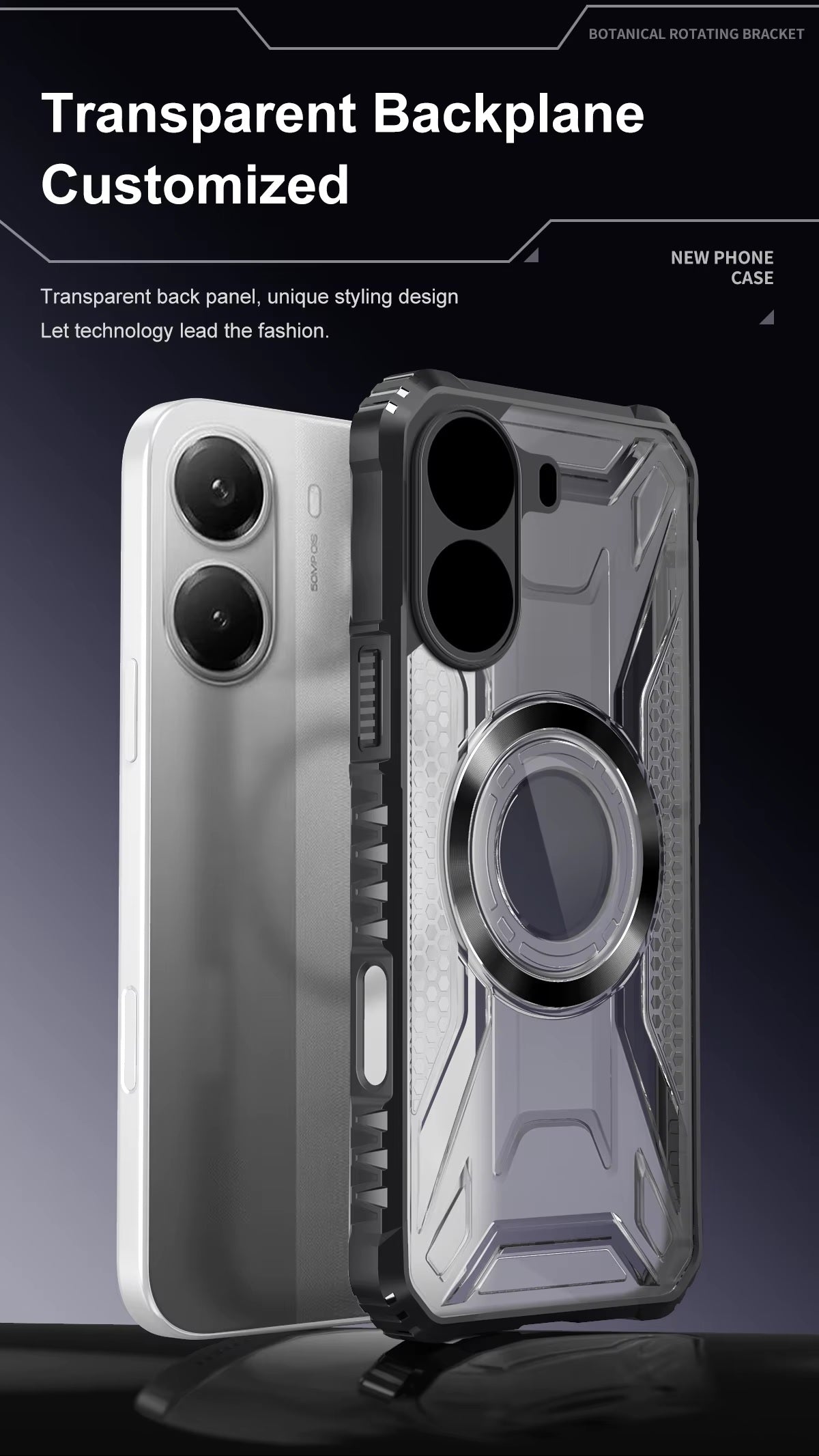 iPhone 17 - Shadow Case - MagSafe - Negro