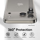 iPhone 17 Pro | iPhone 17 Pro Max - Protector de Cámaras - Anti Reflejo - Gris Titanio - ESD