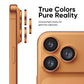 iPhone 17 Pro | iPhone 17 Pro Max - Protector de Cámaras - Anti Reflejo - Naranja Cósmico