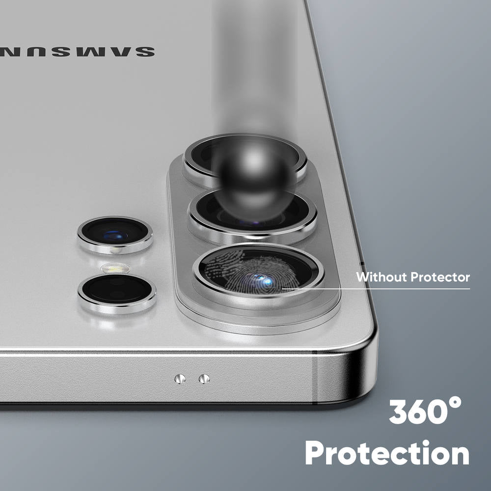 Samsung S26 Ultra - Protector de Cámaras - Anti Reflejo - Gris Titanio - ESD