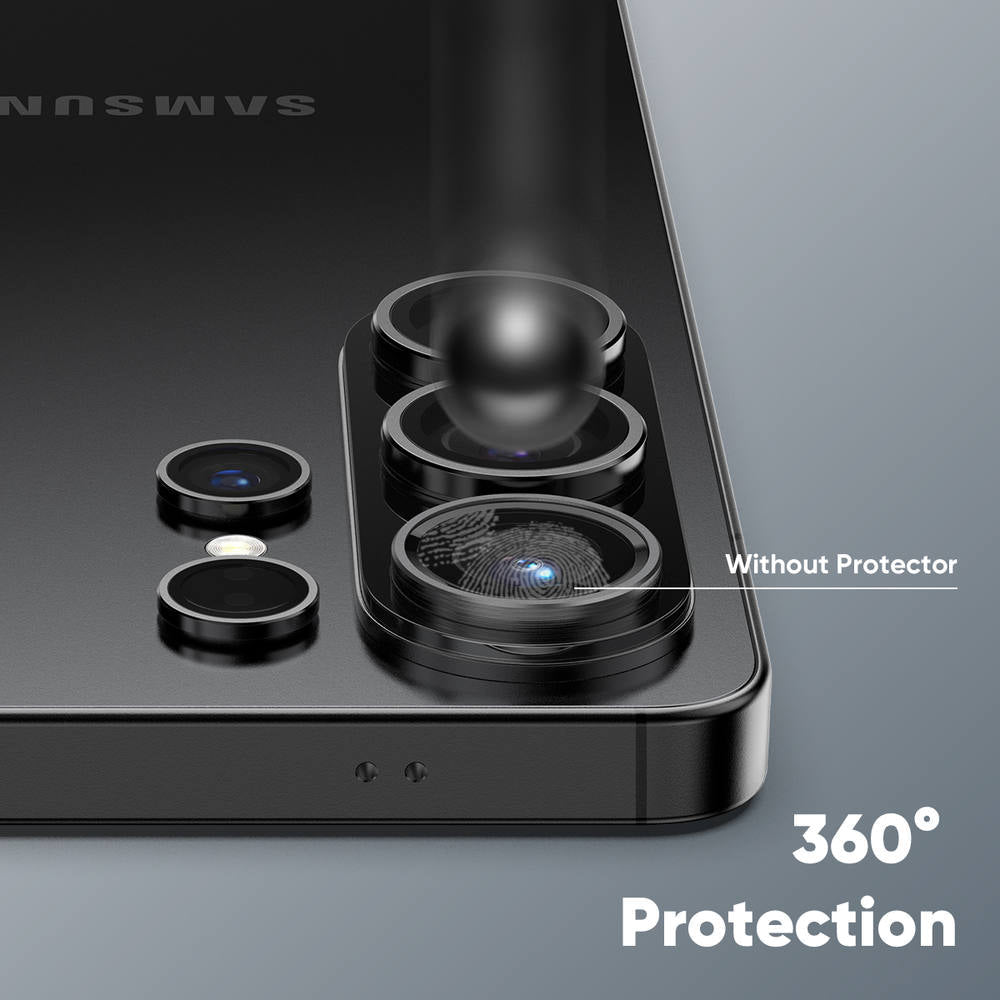 Samsung S26 Ultra - Protector de Cámaras - Anti Reflejo - Negro - ESD