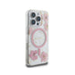 iPhone 16 Pro Max - Case Floral - Magsafe - Clear Rose - Guess