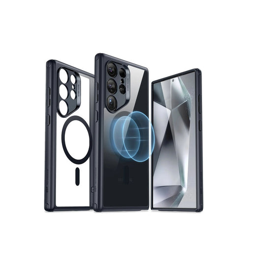 Samsung S24 Ultra - Hybrid Case MagSafe (Halolock) - ESR - Clear Black