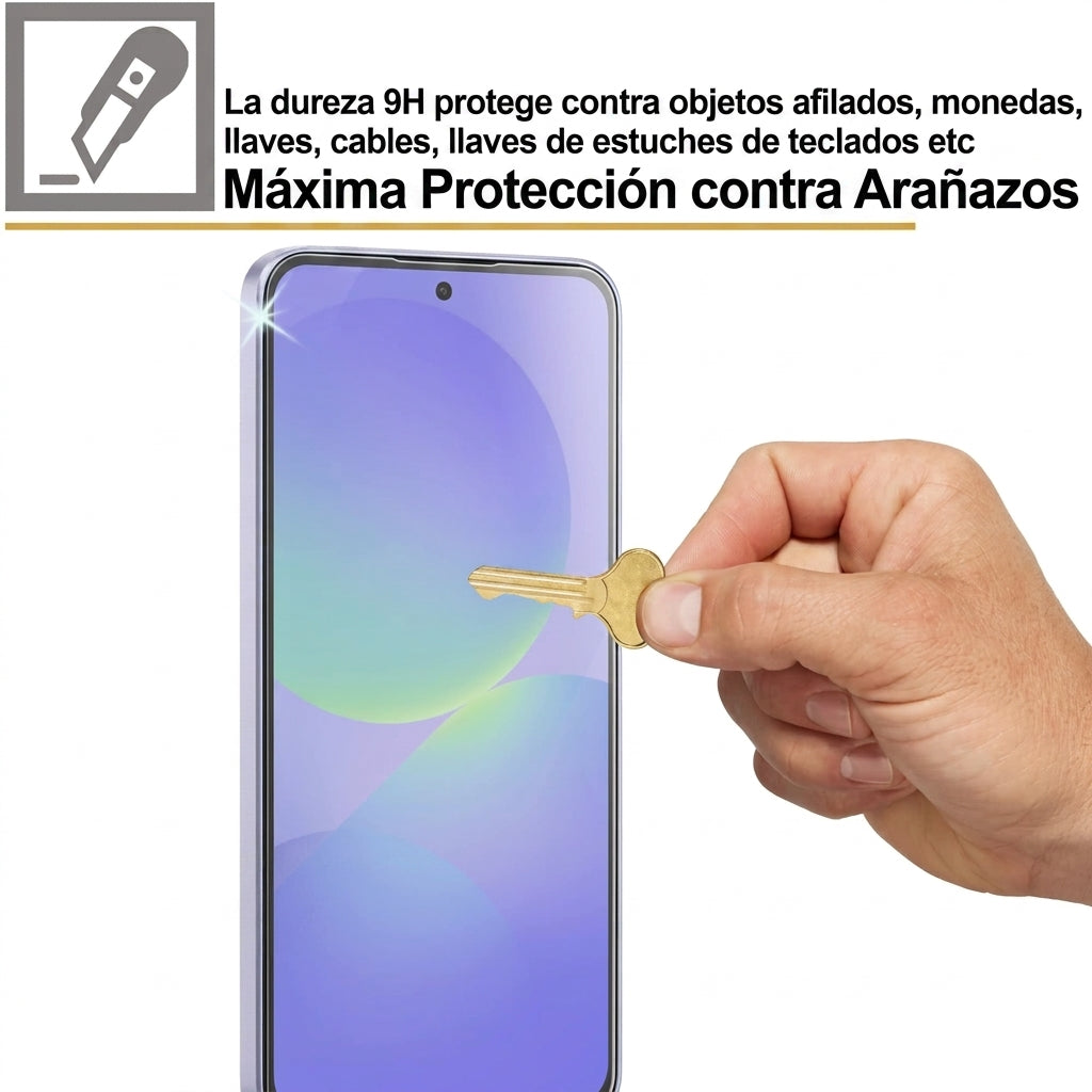 Vidrio Templado Premium - Anti Reflejo - Transparente - Para Samsung Galaxy - Infinity Glass