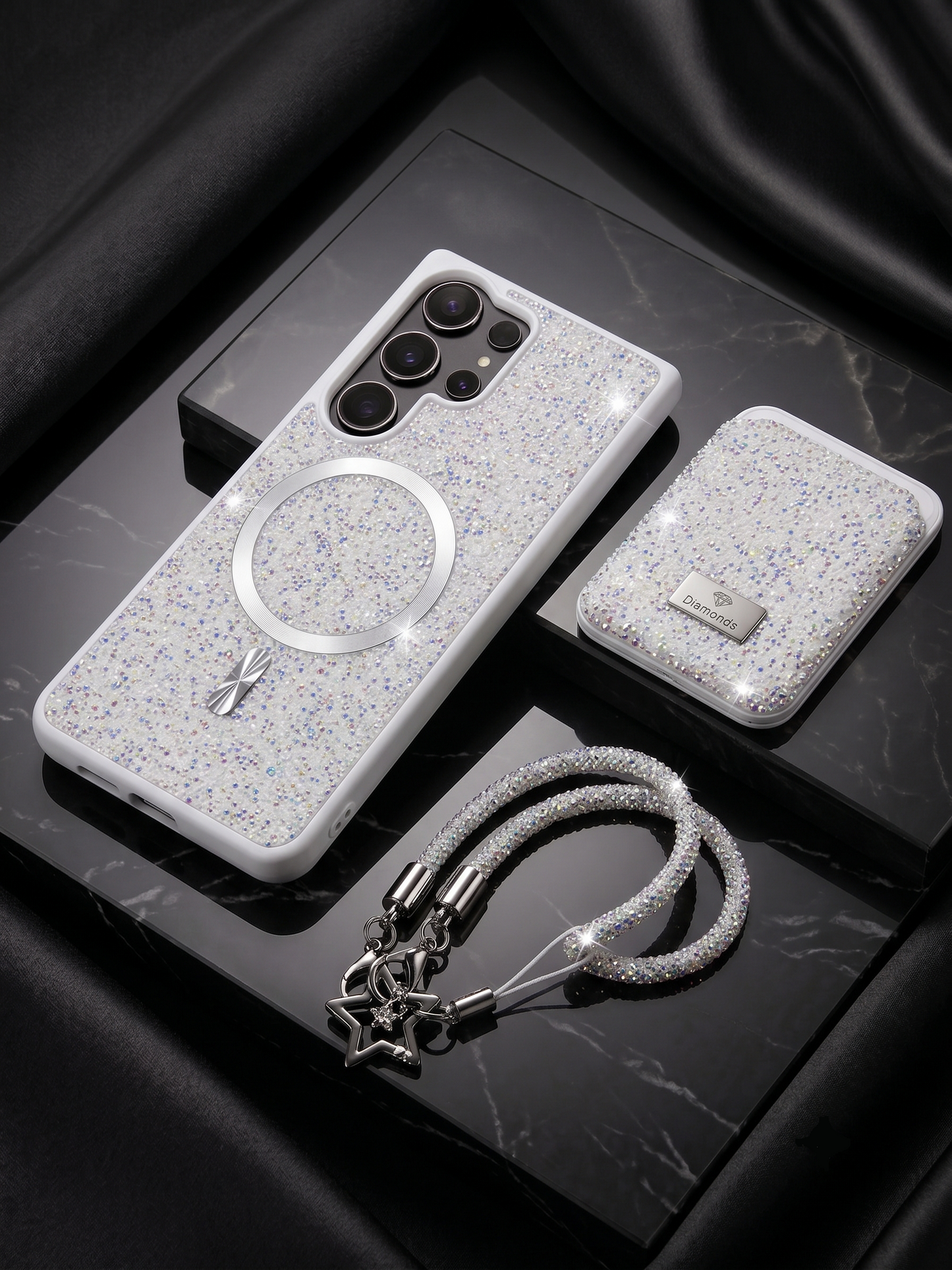 Samsung S26 Ultra - Funda Luxury Glitter - MagSafe