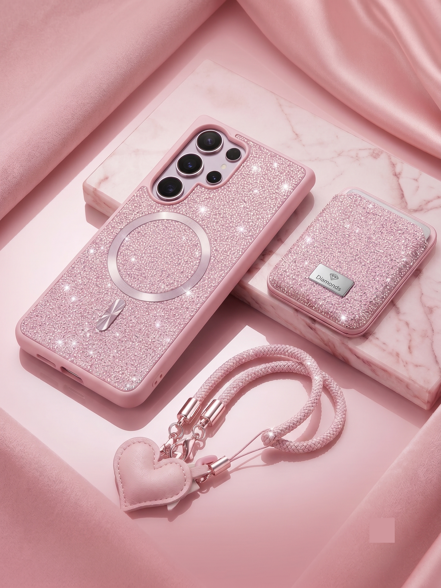 Samsung S26 Ultra - Funda Luxury Glitter - MagSafe