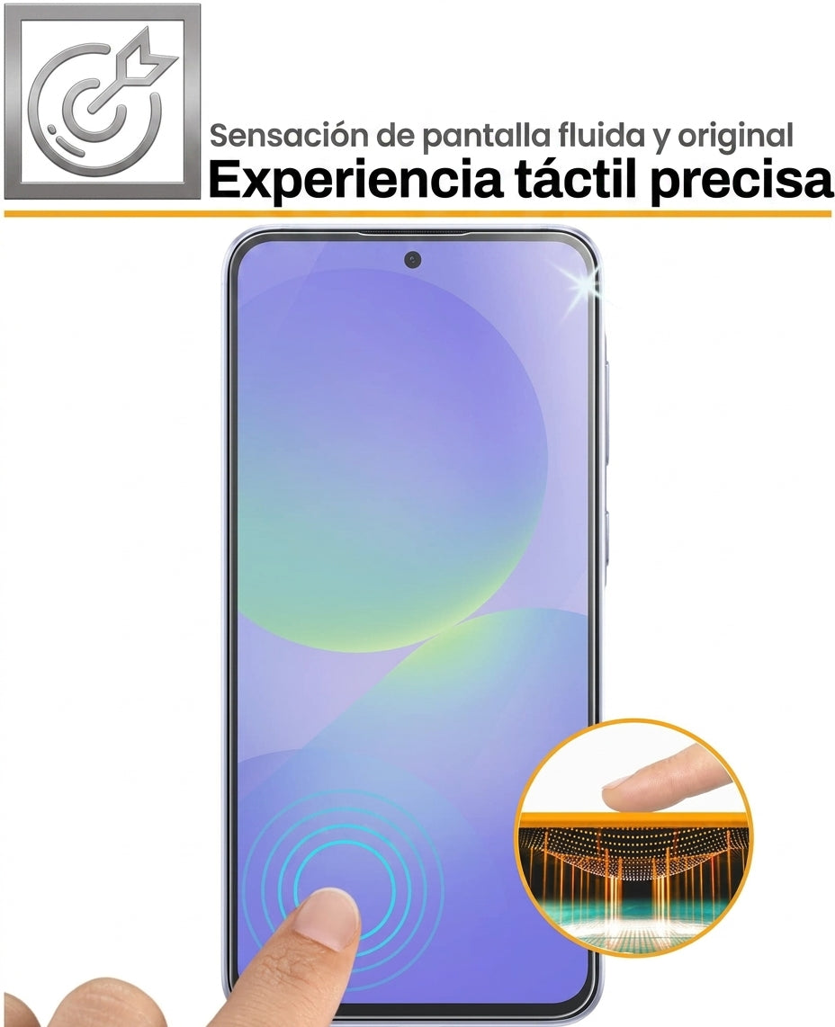 Vidrio Templado Premium - Anti Reflejo - Transparente - Para Samsung Galaxy - Infinity Glass