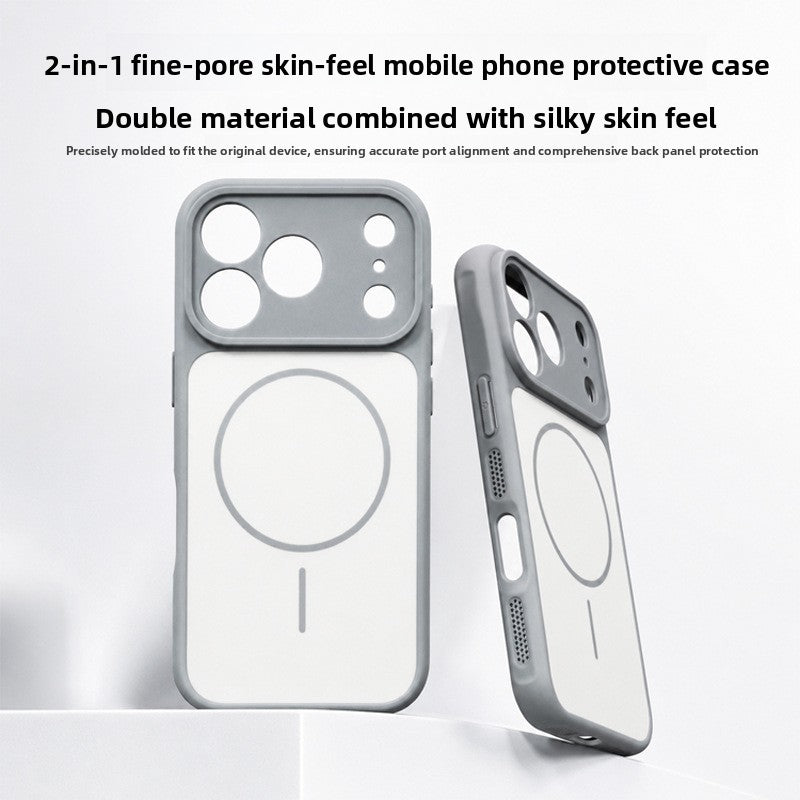 iPhone 17 Pro Max - Funda de Silicona Matte - MagSafe - Con Protector de Módulo