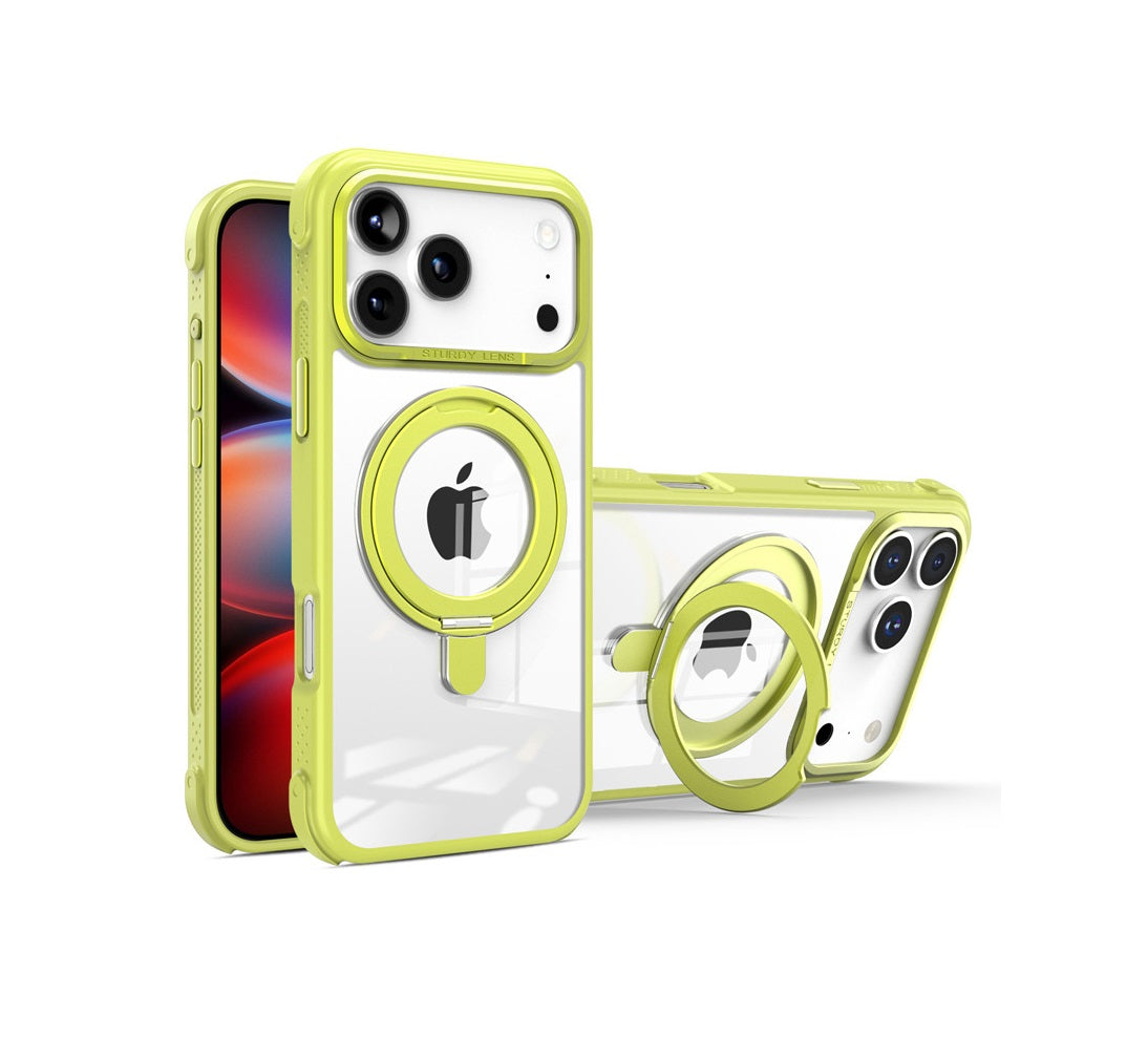 iPhone 17 Pro Max - Funda Bumper - Con Soporte MagSafe - Verde Manzana