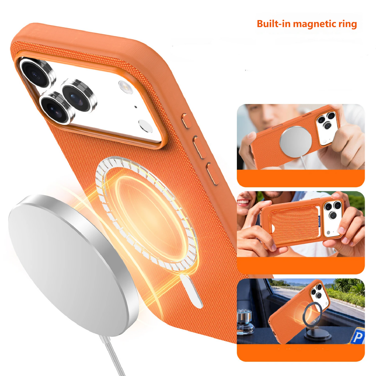 iPhone 17 Pro Max - Funda Woven - MagSafe