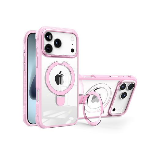 iPhone 17 Pro Max - Funda Bumper - Con Soporte MagSafe - Rosado