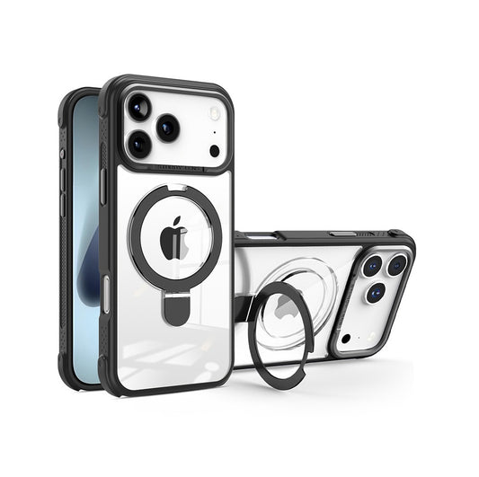 iPhone 17 Pro Max - Funda Bumper - Con Soporte MagSafe - Negro