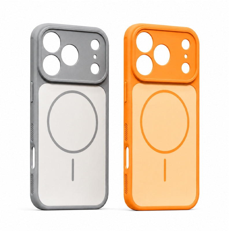 iPhone 17 Pro Max - Funda de Silicona Matte - MagSafe - Con Protector de Módulo