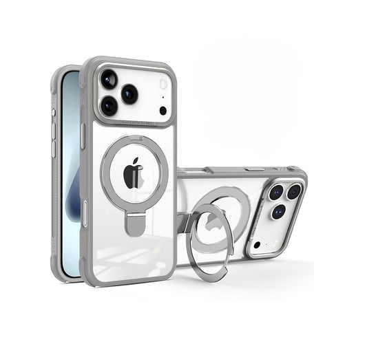 iPhone 17 Pro Max - Funda Bumper - Con Soporte MagSafe - Gris