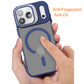 iPhone 17 Pro Max - Funda Metal Matte - MagSafe - Soporte en Cámaras - Azul