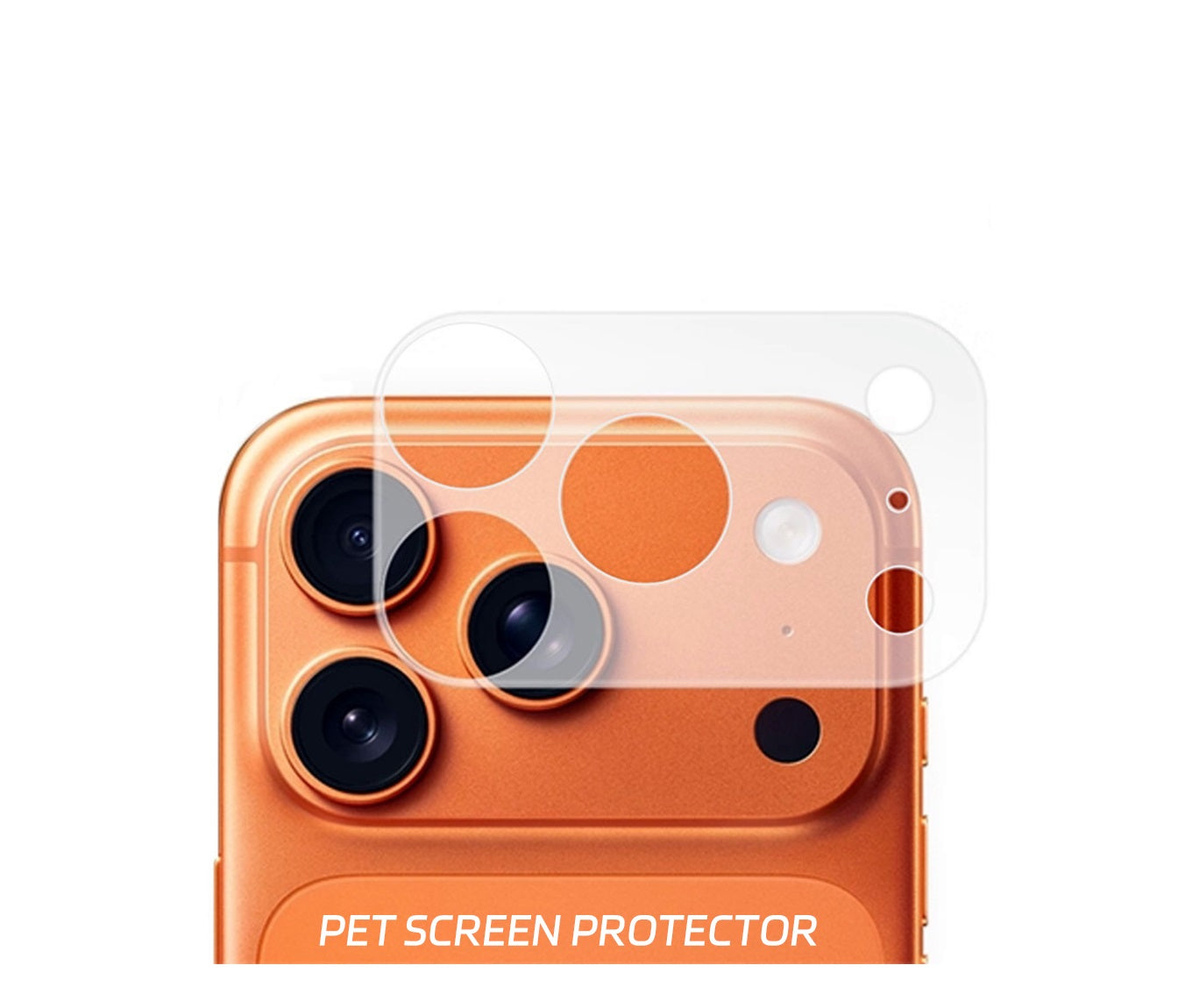 iPhone 17 Pro Max - Protector de Módulo de Cámara (no cubre lentes de cámaras) - Mate