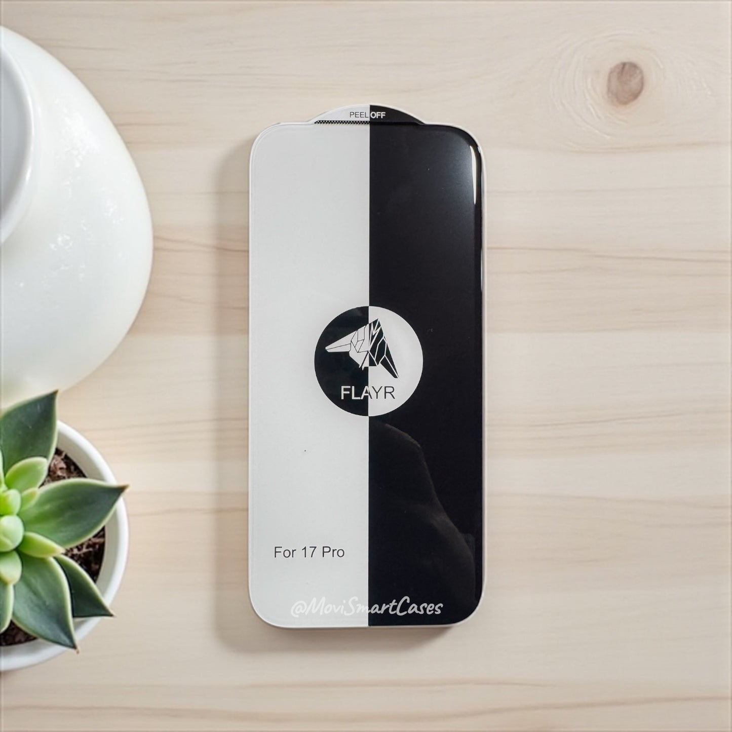 iPhone 17 Pro - Vidrio Templado HD - Premium - Sin Bordes - Diamond - Flayr