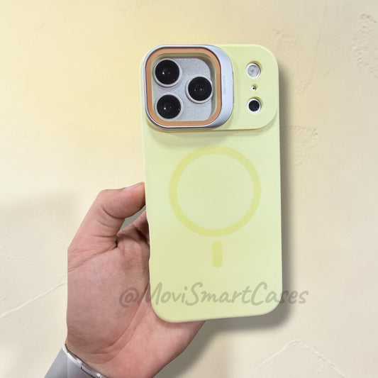 iPhone 17 Pro Max - Silk Case - MagSafe - Amarillo Limón