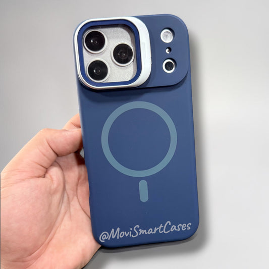iPhone 17 Pro Max - Silk Case - MagSafe - Azul Marino