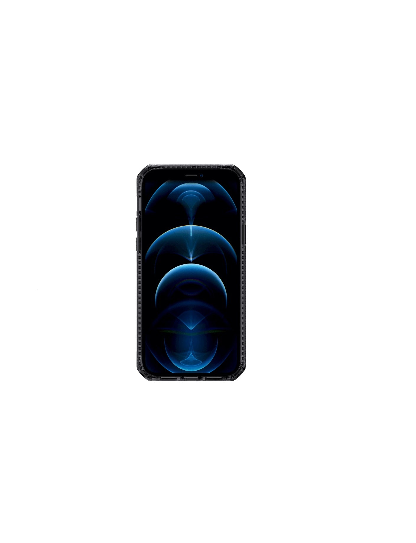 iPhone 12 | 12 Pro - Black and Transparent - Hybrid Clear - ItSkins