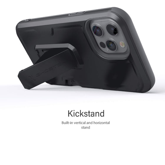 iPhone 12 Pro Max - Black - Iron Armor - Ghostek
