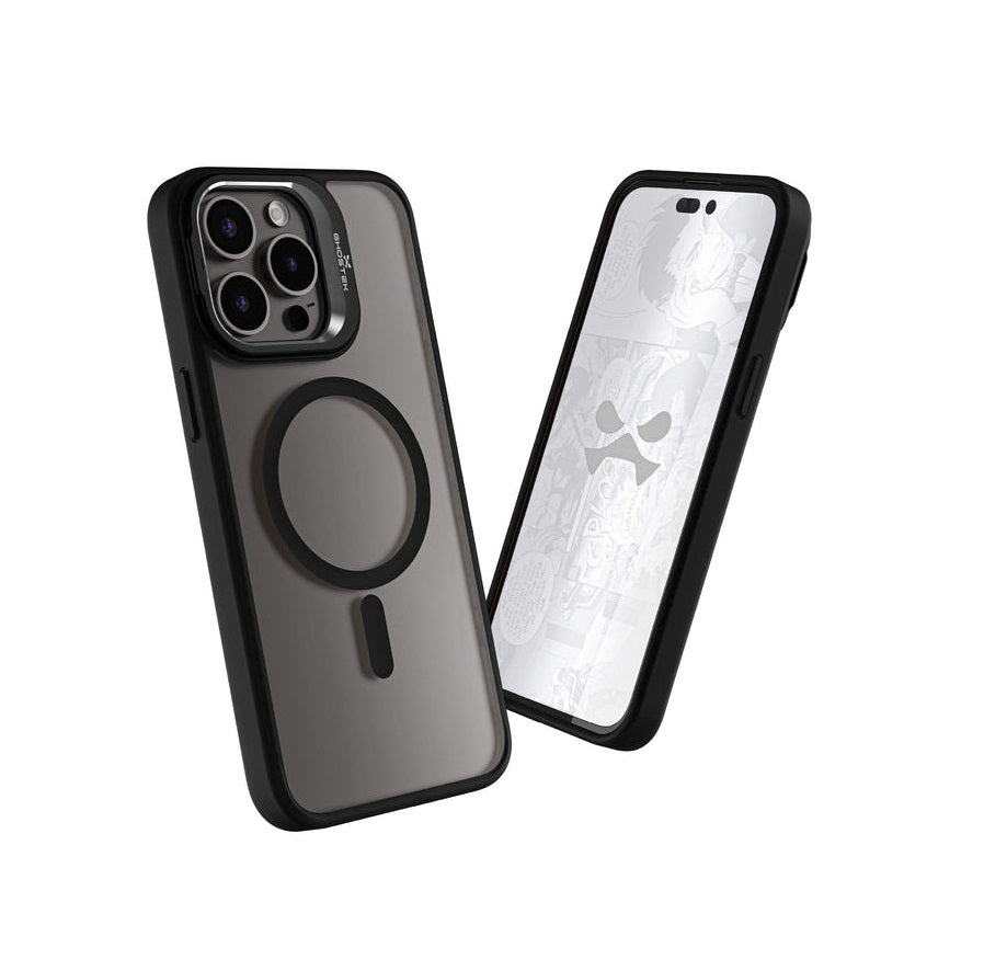 iPhone 15 Pro - Kick Cam - Smoke Black - Ghostek