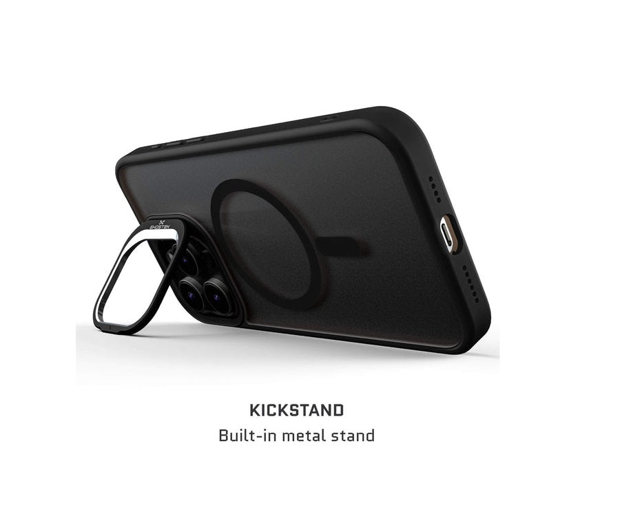 iPhone 15 Pro - Kick Cam - Smoke Black - Ghostek