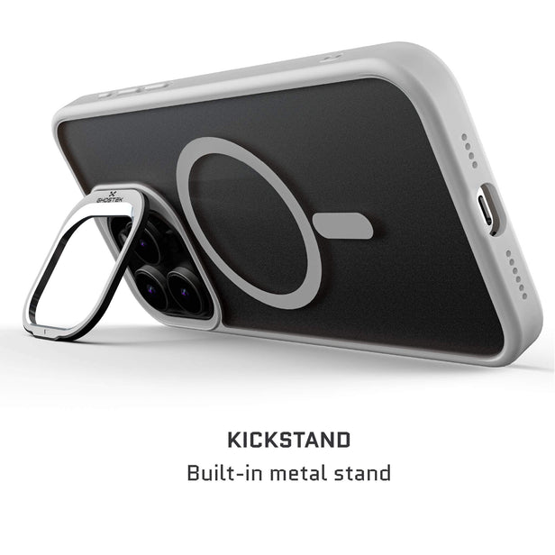 iPhone 15 Pro Max - Funda Kick Cam - MagSafe - Blanco Matte - Ghostek