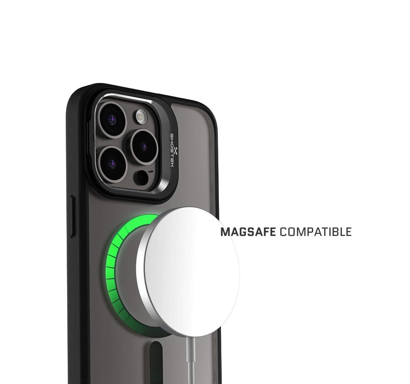 iPhone 15 Pro - Kick Cam - Smoke Black - Ghostek