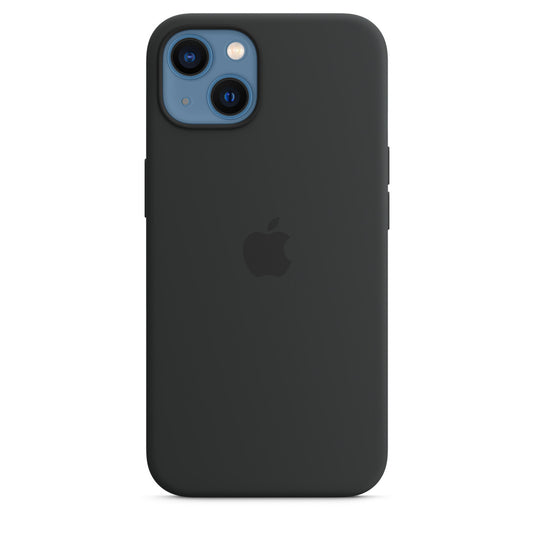 iPhone 13 | iPhone 14 - Silicone Case - Magsafe - Negro Medianoche - Apple