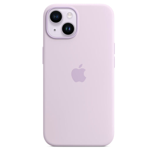 iPhone 14 | iPhone 13 - Silicone Case - Magsafe - Lila - Apple