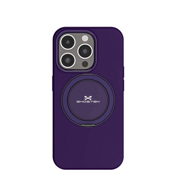 iPhone 15 Pro Max - Funda MagKick - MagSafe - Morado - Ghostek