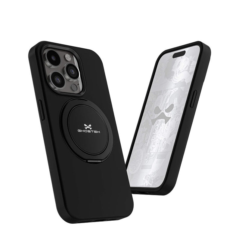 iPhone 15 Pro Max - Funda MagKick - MagSafe - Negro - Ghostek
