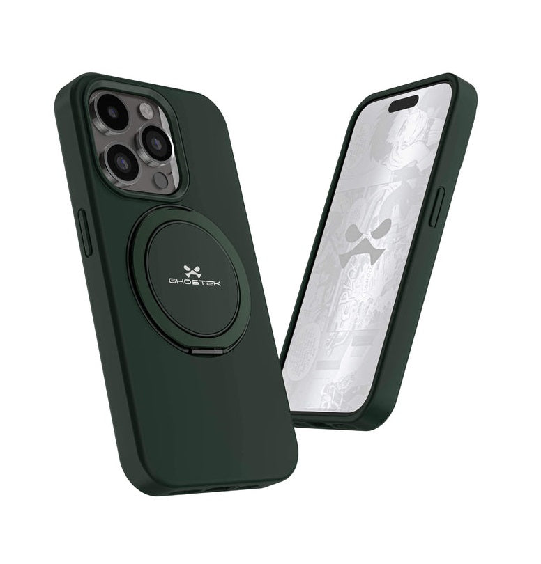 iPhone 15 Pro Max - Funda MagKick - MagSafe - Verde Olivo - Ghostek
