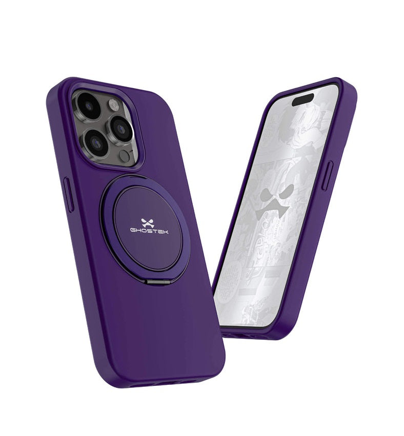 iPhone 15 Pro Max - Funda MagKick - MagSafe - Morado - Ghostek