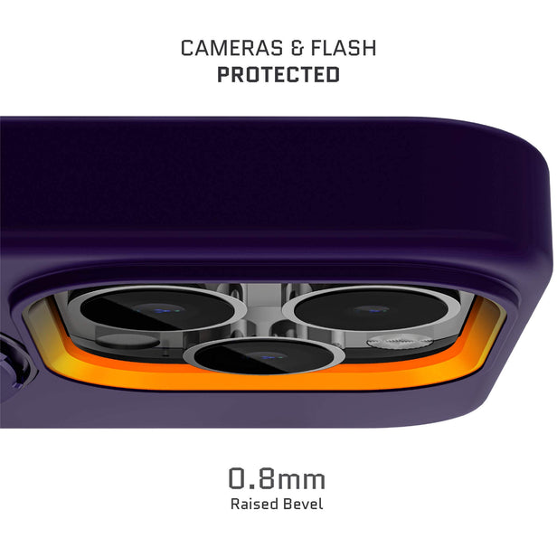 iPhone 15 Pro Max - Funda MagKick - MagSafe - Morado - Ghostek