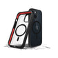 iPhone 15 | iPhone 14 | iPhone 13 - Funda Magneteek - MagSafe - Clear Black - Prodigee