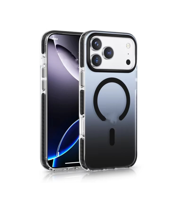 iPhone 17 Pro Max - Funda Camaleón - MagSafe - Negro Degradado