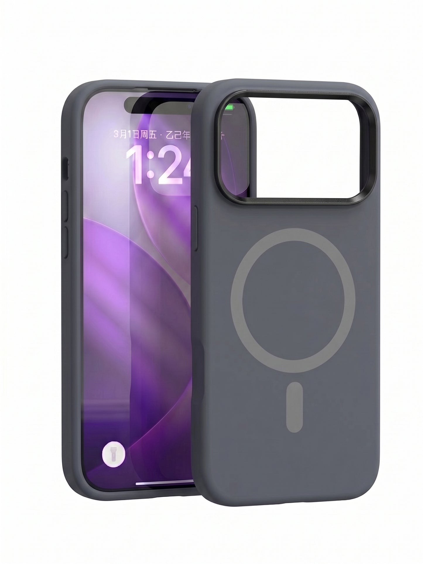 iPhone 17 Pro Max - Funda de Silicona Premium - MagSafe
